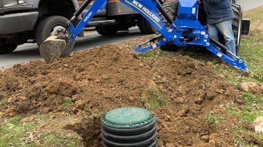 septic pipe